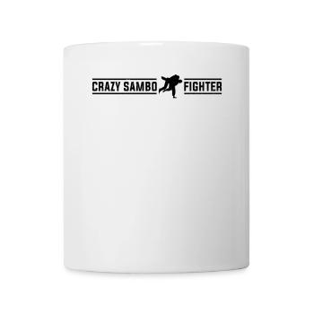 Combattant fou de Sambo - Sambo Arts Martiaux Sambo - Mug blanc - blanc - Devant