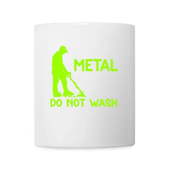 Metal Detector Shirt for Men Lucky Metal Detecting - Tasse - Weiß - Vorne