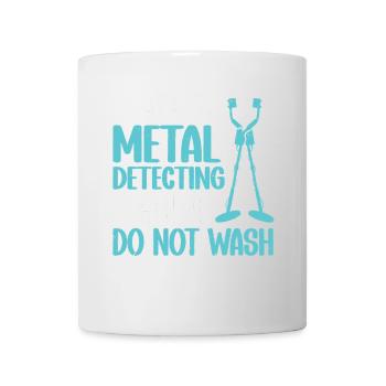 Metal Detector Shirt for Men Lucky Metal Detecting - Tasse - Weiß - Vorne