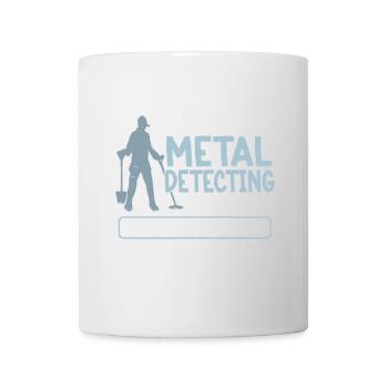 Metal Detector Shirt for Men Lucky Metal Detecting - Tasse - Weiß - Vorne