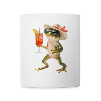 Frosch - Tasse - Weiß - Vorne