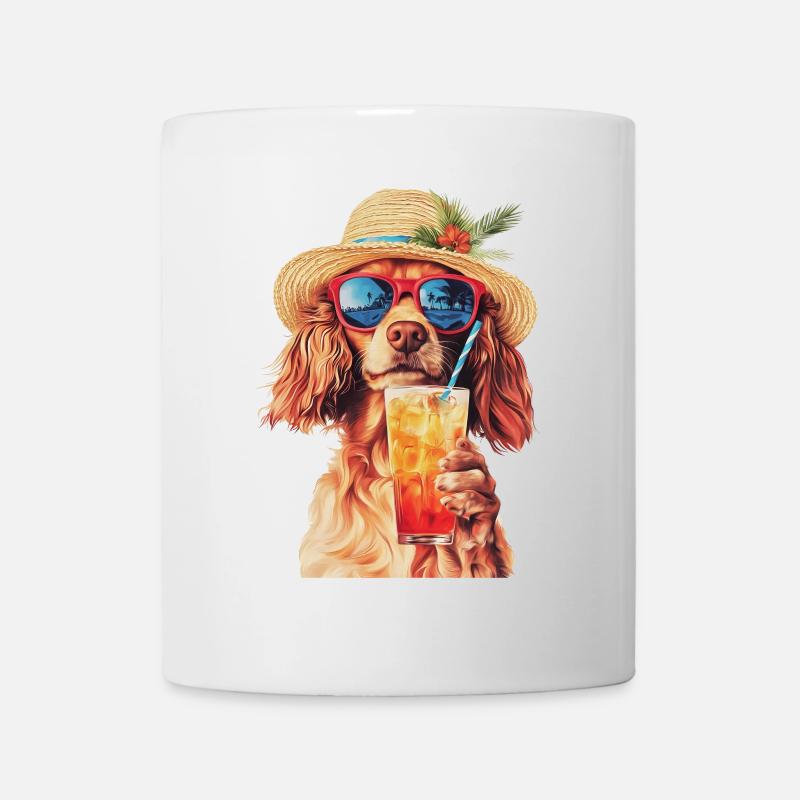 Hund - Tasse - Weiß