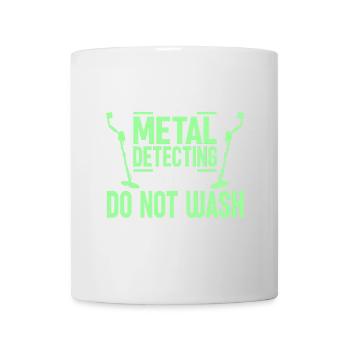 Metal Detector Shirt for Men Lucky Metal Detecting - Tasse - Weiß - Vorne