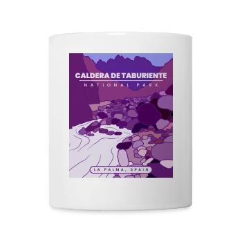 Nationalpark Caldera de Taburiente - La Palma - Tasse - Weiß - Vorne