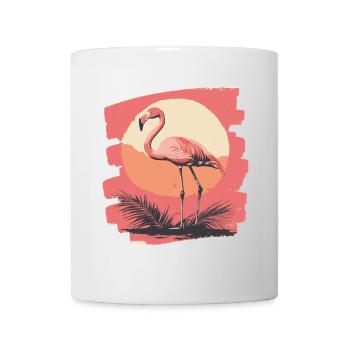 Flamingo - Tasse - Weiß - Vorne