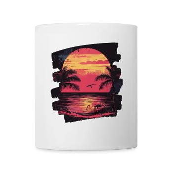 Flamingo - Tasse - Weiß - Vorne