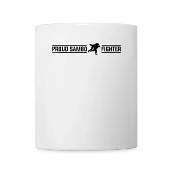 Fier combattant de Sambo - Sambo Martial Arts Sambo - Mug blanc - blanc - Devant