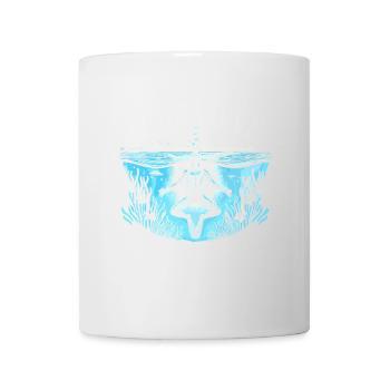 Tauchen, um den Wahnsinn auszubrennen - Tasse - Weiß - Vorne