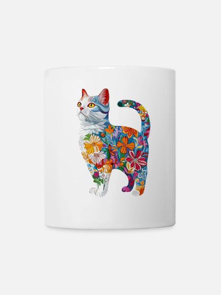 Britisch Kurzhaar - Tasse - Weiß
