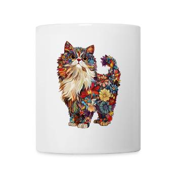 Perserkatze - Tasse - Weiß - Vorne