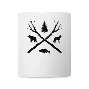 Outdoor Hiking Forest Wilderness Nature Lover Gift - Mug - white - Front
