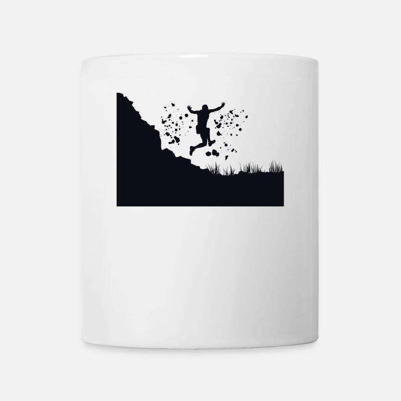 Trail Runner Cross Trail Bergläufer - Tasse - Weiß