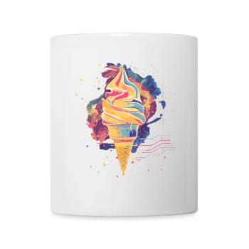 Eiscreme Vaporwave - Tasse - Weiß - Vorne