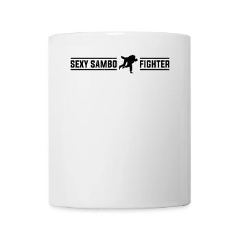 Combattant sexy de Sambo - Sambo Arts Martiaux Sambo - Mug blanc - blanc - Devant