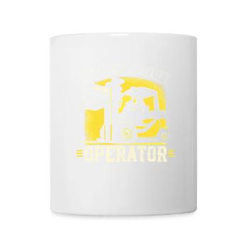 Zertifizierter Gabelstaplerfahrer - Tasse - Weiß - Vorne