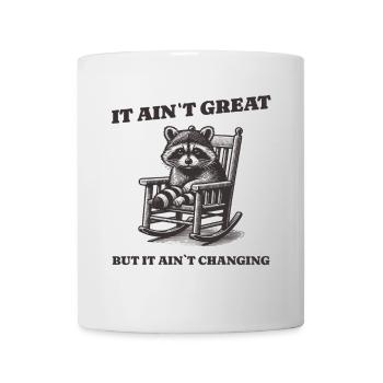 Ce n’est pas génial, mais ça reste comme ça - Mug blanc - blanc - Devant