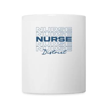 Infirmière de district Infirmières médicales élégantes - Mug blanc - blanc - Devant