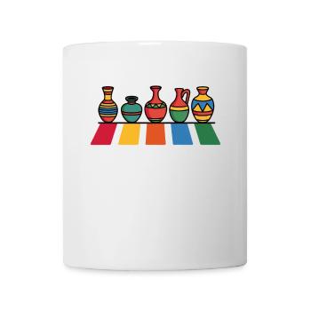 Auf meinem anderen Shirt ist Ton drauf Funny Pottery Joke - Tasse - Weiß - Vorne