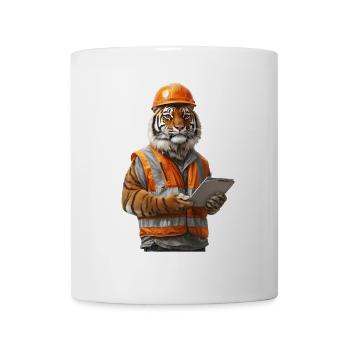 Tiger - Tasse - Weiß - Vorne