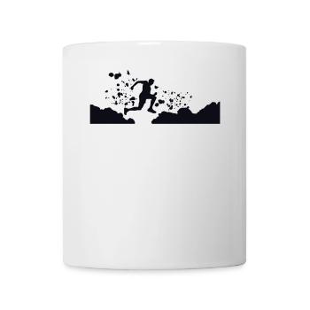 Trail Runner Cross Trail Mountain Runner - Mug - white - Front