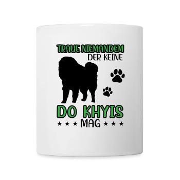 Do Khyi doesn't trust anyone Tibetan Mastiff - Mug - white - Front