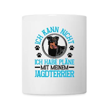 Plans pour mon Chien de chasse allemand Terrier de chasse - Mug blanc - blanc - Devant