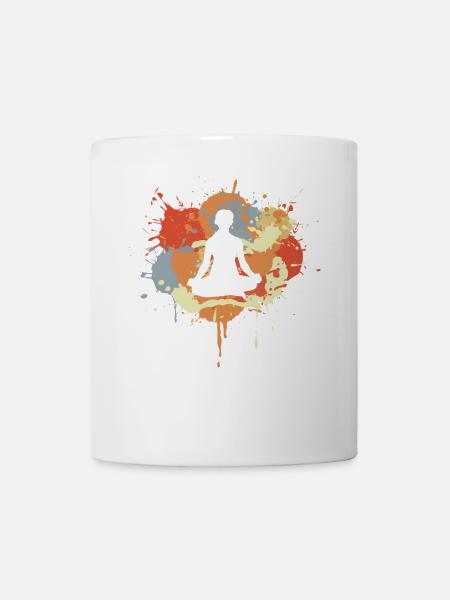 Yoga - Tasse - Weiß