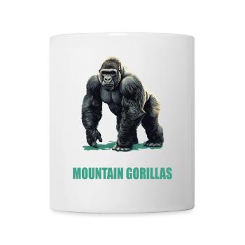 Gorilles de montagne Gorille de montagne - Mug blanc - blanc - Devant