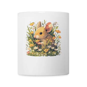Mäuse Maus - Tasse - Weiß - Vorne