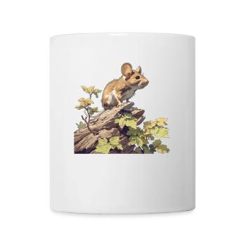 Mäuse Maus - Tasse - Weiß - Vorne