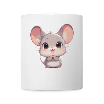 Mäuse Maus - Tasse - Weiß - Vorne