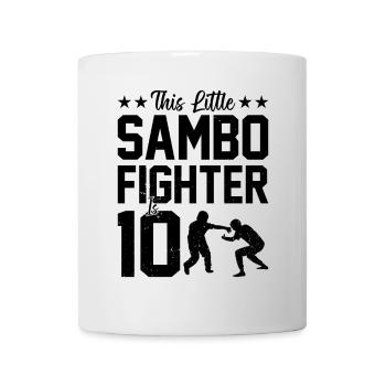 This little Sambo fighter is 10 - Sambo Kids - Mug - white - Front