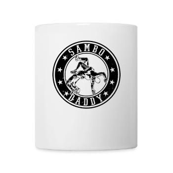 Sambo Daddy Sambo Fighter Daddy - Mug blanc - blanc - Devant