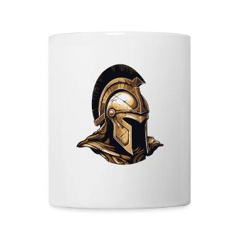 Spartan Warrior Sparta Helmet - Mug - white - Front