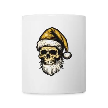 Santa Claus Skull - Mug - white - Front