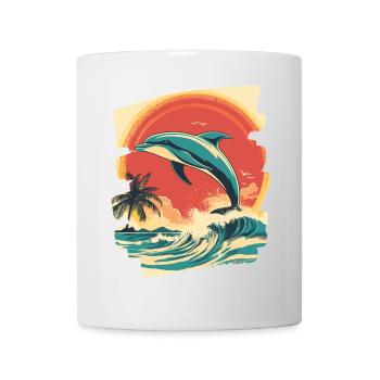 Dolphin - Mug - white - Front