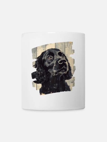 Cocker Spaniel - Tasse - Weiß