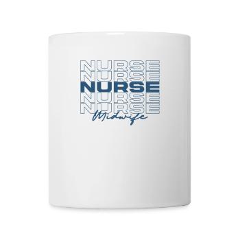Midwife Nurse Medical Nurses Stylish - Mug - white - Front