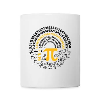 Nombres d’amateurs de mathématiques de la journée Pi - Mug blanc - blanc - Devant