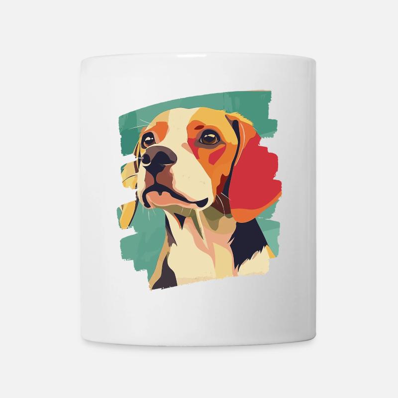 Beagle - Tasse - Weiß