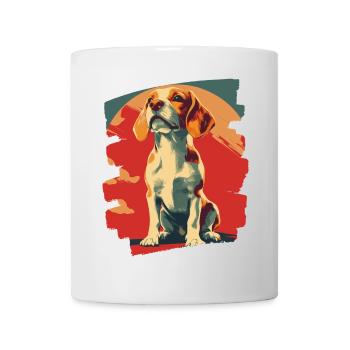 Beagle - Tasse - Weiß - Vorne