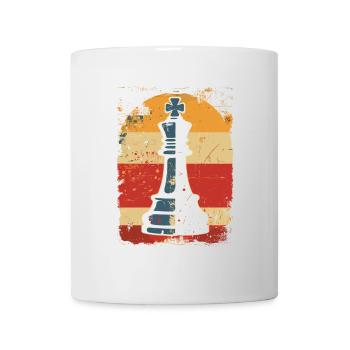Chess piece Steamwave - Mug - white - Front