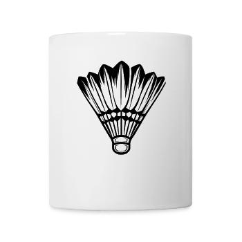 Badminton Federball - Mug - white - Front