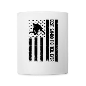 Meilleur combattant de Sambo de tous les temps - Sambo Wrestler Sambo - Mug blanc - blanc - Devant