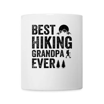 Best Hiking Grandpa Ever - Adventure Hiking - Mug - white - Front