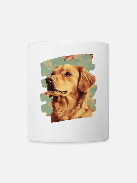 Golden Retriever - Tasse - Weiß