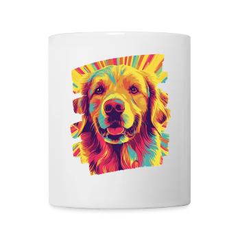 Golden Retriever - Tasse - Weiß - Vorne