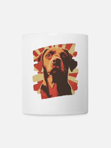 Labrador - Tasse - Weiß