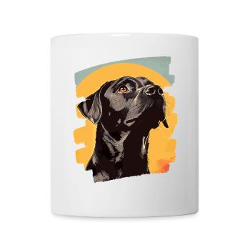 Labrador - Tasse - Weiß - Vorne