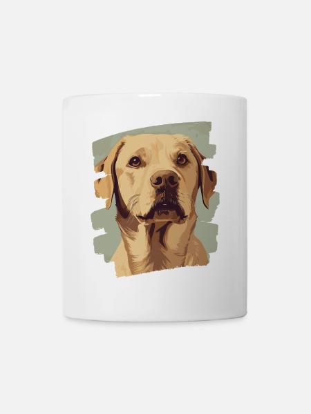 Labrador - Tasse - Weiß